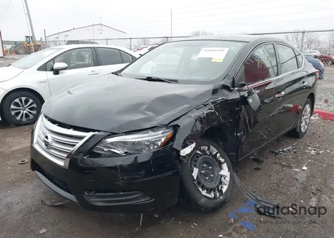 2014 Nissan Sentra Sv from USA, damaged, VIN 3N1AB7AP4EY320053